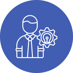 Hr Consulting Line Icon