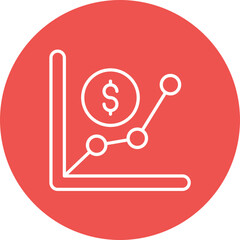 Income Settings Line Icon