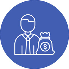Investor Line Icon