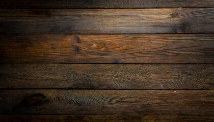Fototapeta na wymiar Design of dark wood background, low key light