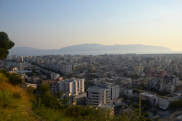 Fototapeta premium Valona panorama Albainia