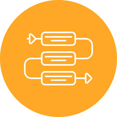 Processing Line Icon