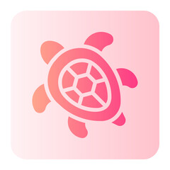 turtle gradient icon