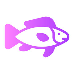 fish gradient icon