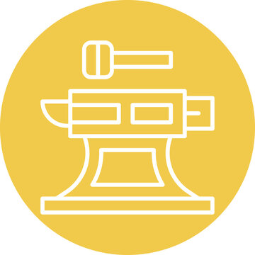 recommend clip art: Anvil Line Icon