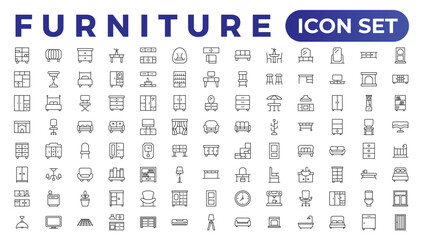Insurance and assurance icon set. Containing healthcare medical, life, car, home, travel insurance icons. Solid icons vector collection. - obrazy, fototapety, plakaty