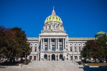 The Pennsylvania State Capitol Complex in Harrisburg, PA