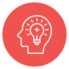 Positivity Line Icon