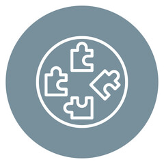 Obraz premium Resourcefulness Line Icon