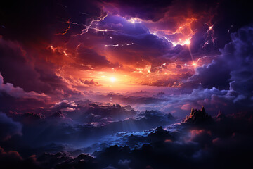 Naklejka premium space of space