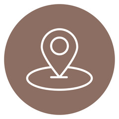 Location Line Icon