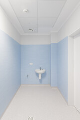 Zupełnie nowa toaleta/łazienka w szpitalu/klinice - obrazy, fototapety, plakaty