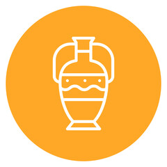 Amphora Line Icon