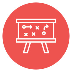 Tactics Line Icon