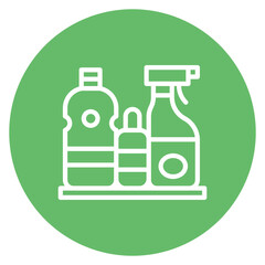 Cleaning Product Line Icon