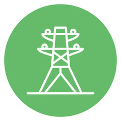 Electricity Line Icon