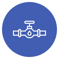 Valve Line Icon