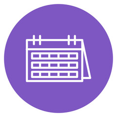 Calendar Line Icon