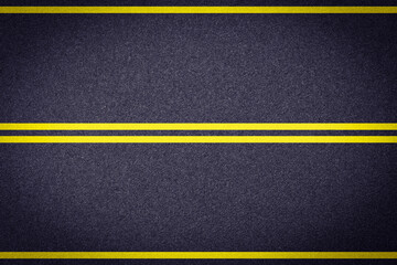 Fototapeta premium Vignette effect texture asphalt roadway with marking. Road top view. Highway illustration. Gradient.