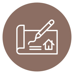 Drawing icon vector image. Can be used for Art and Craft Supplies.