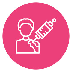 Tattoo Art icon vector image. Can be used for Art and Craft Supplies.