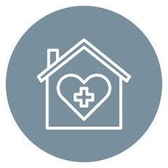 Home Nursing Packages icon vector image. Can be used for Nursing.