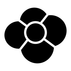 flower glyph 