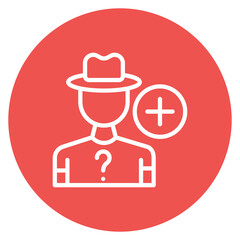 Fake Followers icon vector image. Can be used for Video Blog.