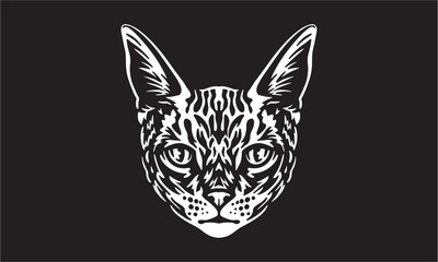 Bengal_Cat_on_dark_background