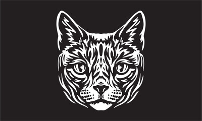 Russian_Blue_Cat_on_black_background