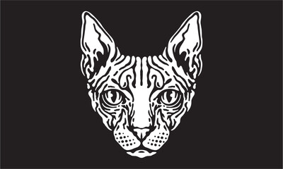 Sphynx_Cat_on_dark_background