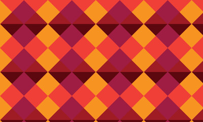 seamless geometric pattern, background Bright geometric pattern with a variety of bright colors and textured shapes.