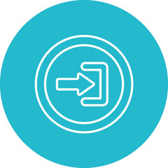 Entry Line Color Icon