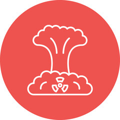 Nuclear Blast Line Color Icon