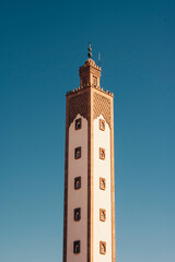 Fototapeta premium Mohamed V Mosque Minaret in Agadir