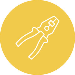 Pliers Line Color Icon