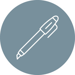 Sharpie Line Color Icon