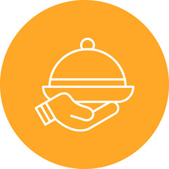 Concession Catering Line Color Icon