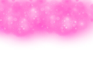 Abstract transparent light background with bokeh effects in pink colors. Transparency only in PNG format 