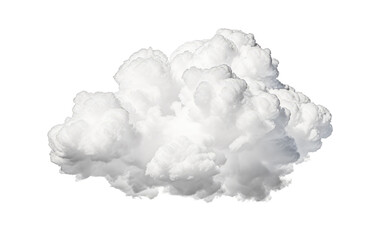 Advection Clouds Paint Coastal Serenity in White Isolated on a Transparent Background PNG