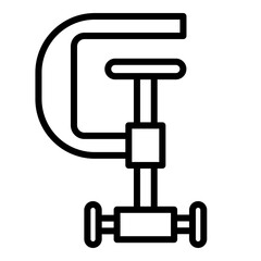 Clamp Line icon