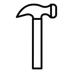 Hammer Line icon