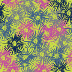  Collage contemporary seamless pattern.