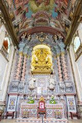 interior of the church of Nossa Senhora da Conceição, municipality of the city of Santarem