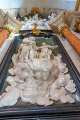 chapel of our Mrs. da Boa Morte, church of Nossa Senhora da Conceição, city of Santarem-ribatejo-portugal.