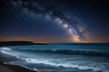 Fototapeta premium storm over the sea