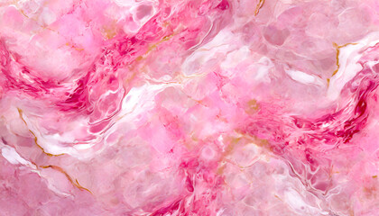 Tło abstrakcyjne do projektu, różowy marmur, wzór w kształcie fal	