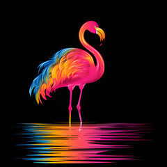 flamingo vector free download