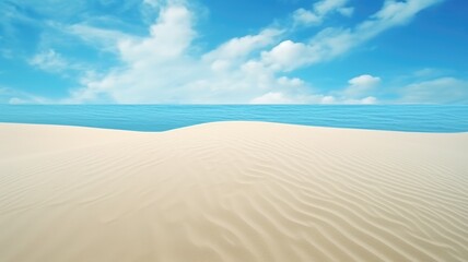 Fototapeta na wymiar Mystical Underwater Sand Dunes