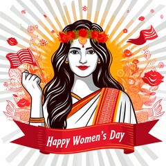 Indian girl with a smile